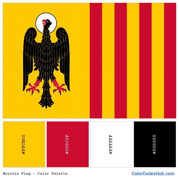 Morovis flag color palette