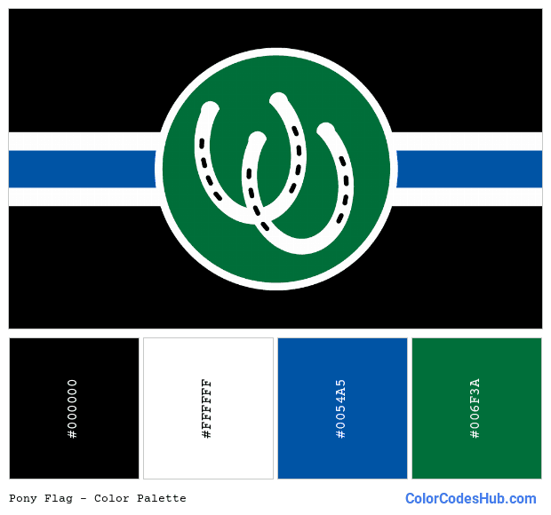 Pony flag color palette