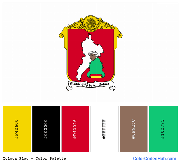 Toluca flag color palette