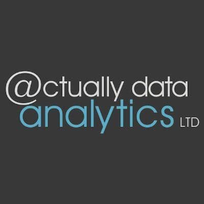 Actually Data Analytics color logo