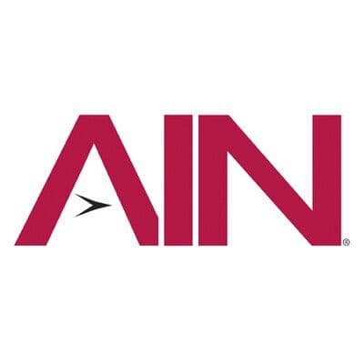 Aviation International News color logo