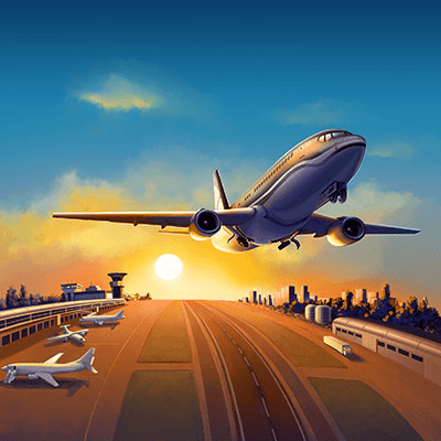 Airlines Manager color logo
