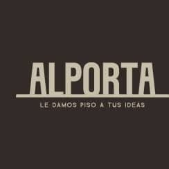 Alporta Pisos color logo