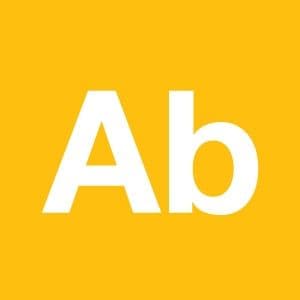 The Amber Book color logo