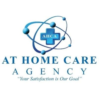 At Home Care Agency De color logo