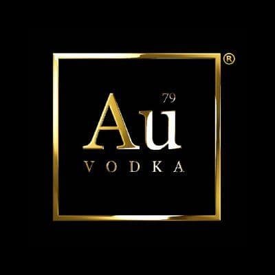 Au Vodka color logo