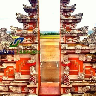 I Gusti Ngurah Rai color logo