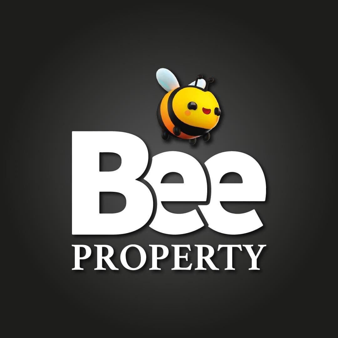 Bee Host & Property color logo