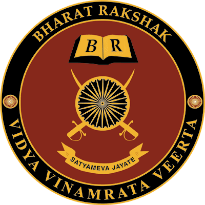 Bharat Rakshak color logo
