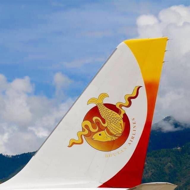 Bhutan Airlines color logo