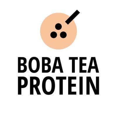 Boba Tea Protein color logo
