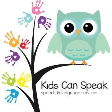 Kids Can Speak color logo