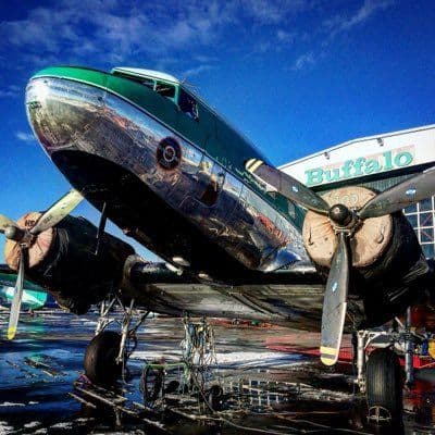 Buffalo Airways color logo