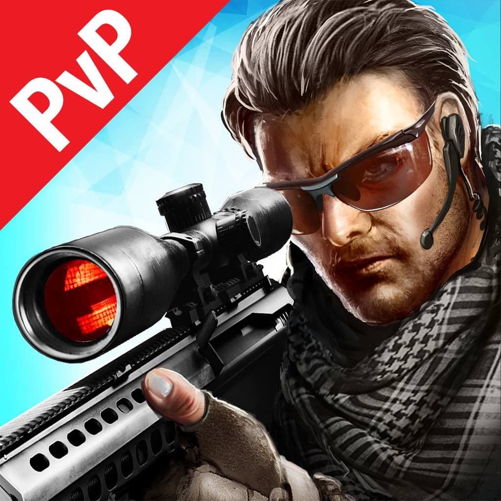 Bullet Strike: Sniper PvP color logo