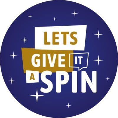 LetsGiveItASpin color logo