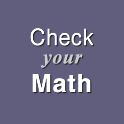 CheckYourMath.com