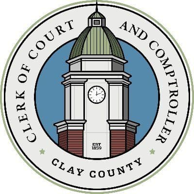 Clay County Clerk of Court and Comptroller color logo