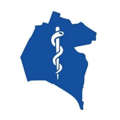 Colegio Oficial de Médicos de Huelva color logo