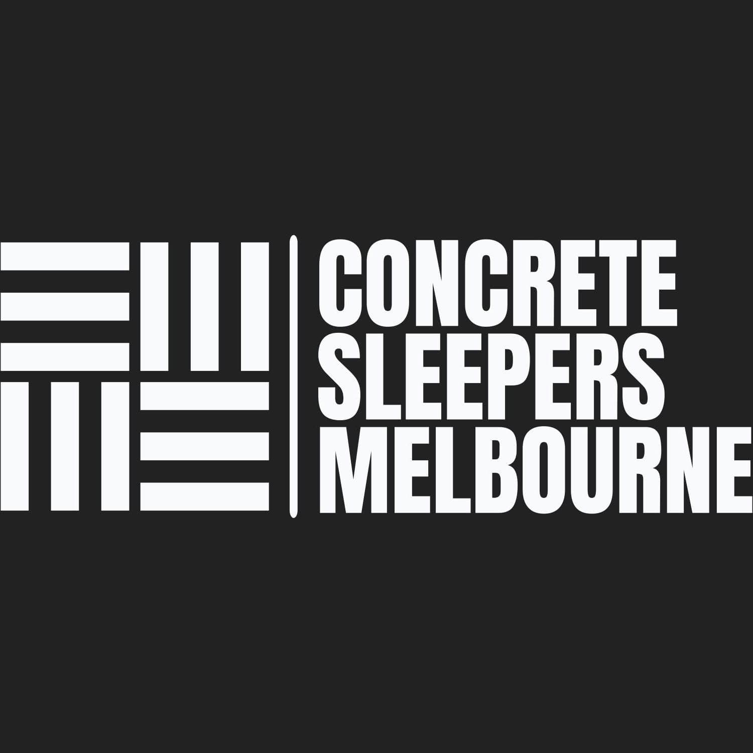 Concrete Sleepers Melbourne color logo