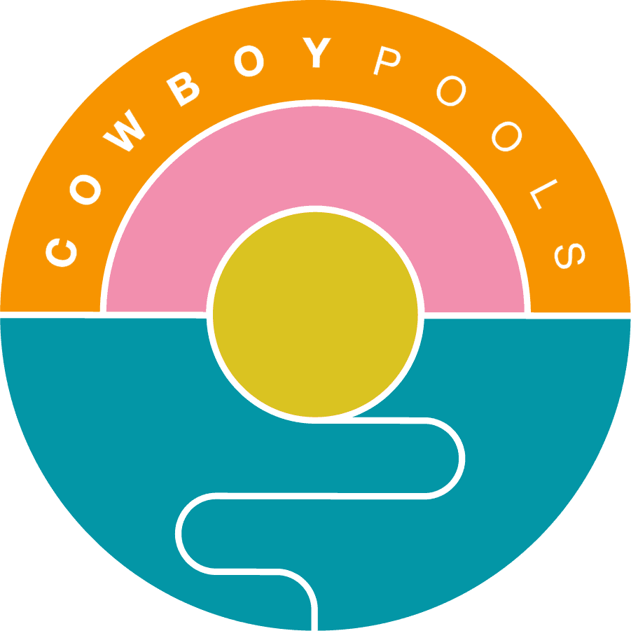 Cowboy Pools color logo