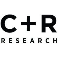 C+R Research color logo