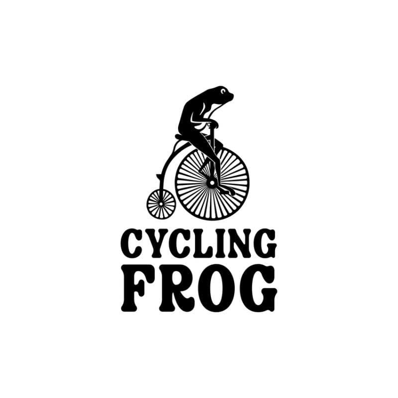 Cycling Frog color logo