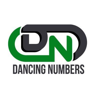 Dancing Numbers color logo