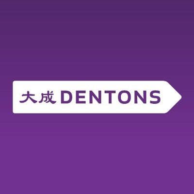 Dentons color logo