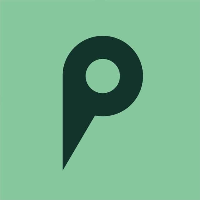 Dé Plek color logo