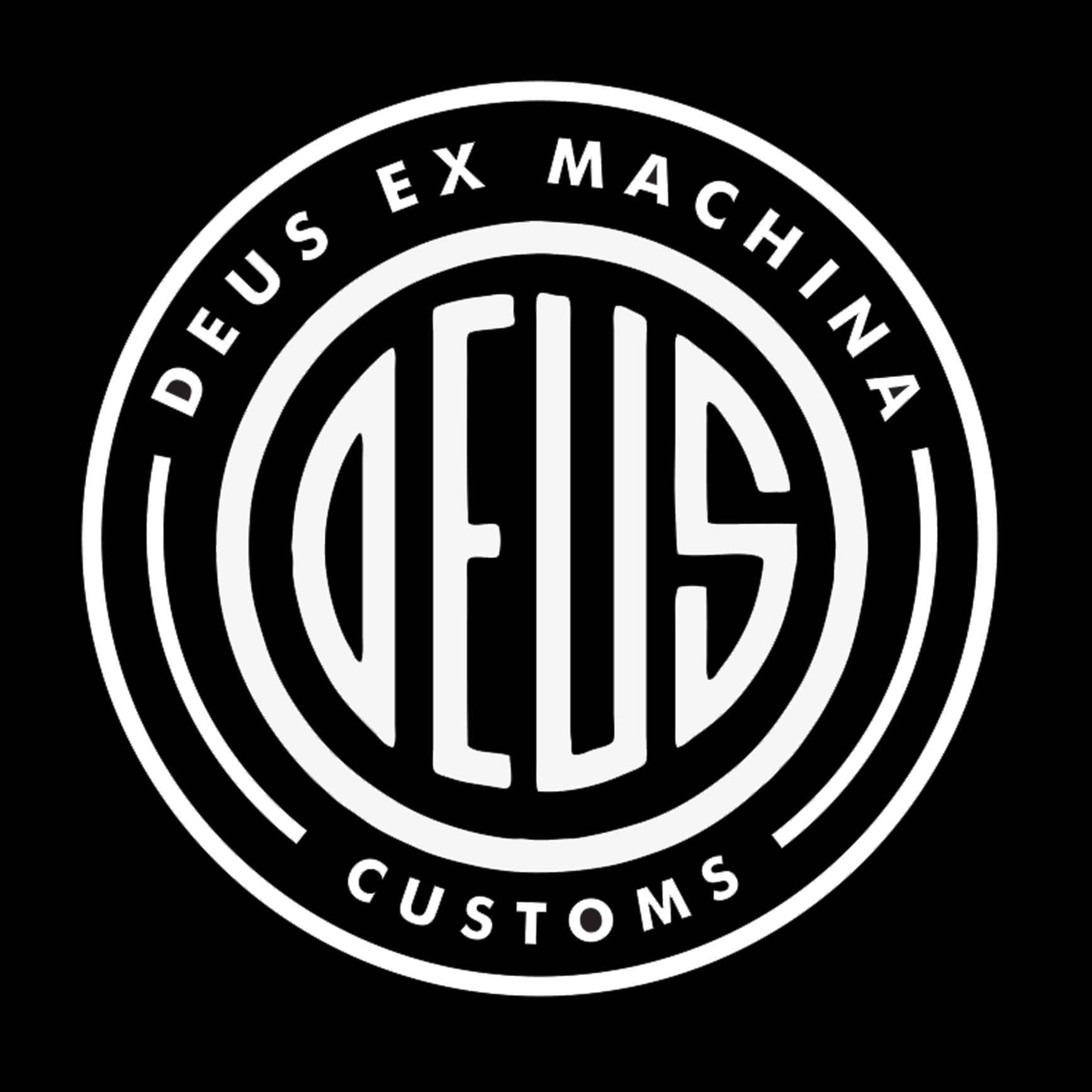 Deus Ex Machina Motorcycles color logo