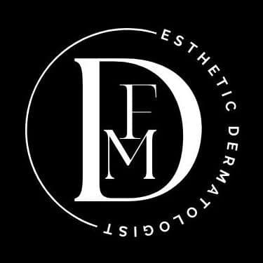DFM medical dermo-esthetic color logo