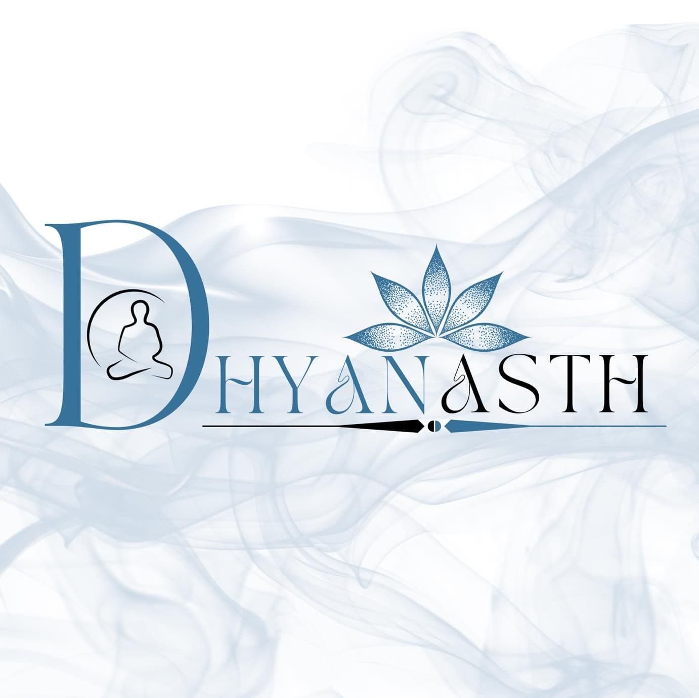 Dhyanasthyoga color logo