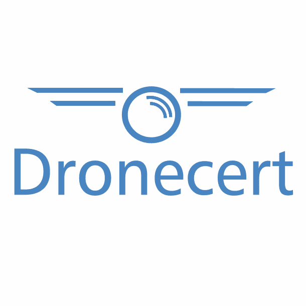 Dronecert color logo