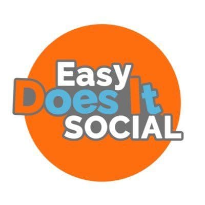 Easydoesitsocial color logo