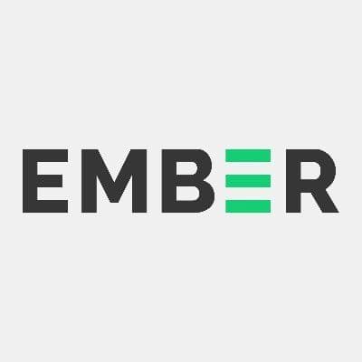 Ember color logo