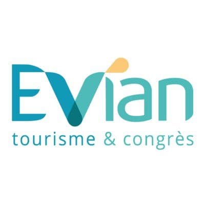 Evian Tourisme color logo