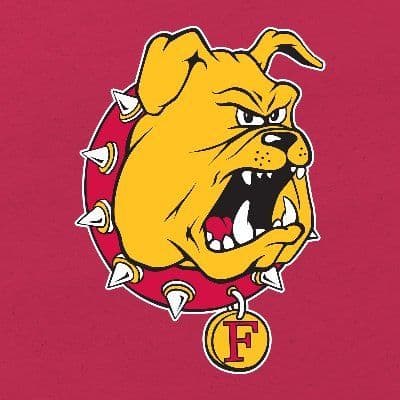 Ferris Athletics color logo