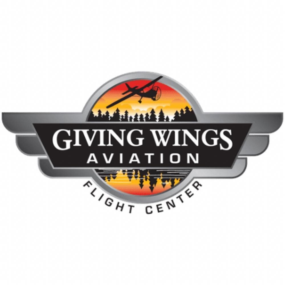 Giving Wings Aviation | Traverse City MI color logo