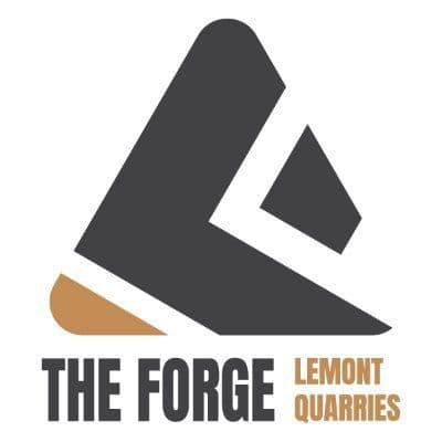 The Forge: Lemont Quarries color logo