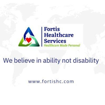 Fortis healthcare services. Inc color logo