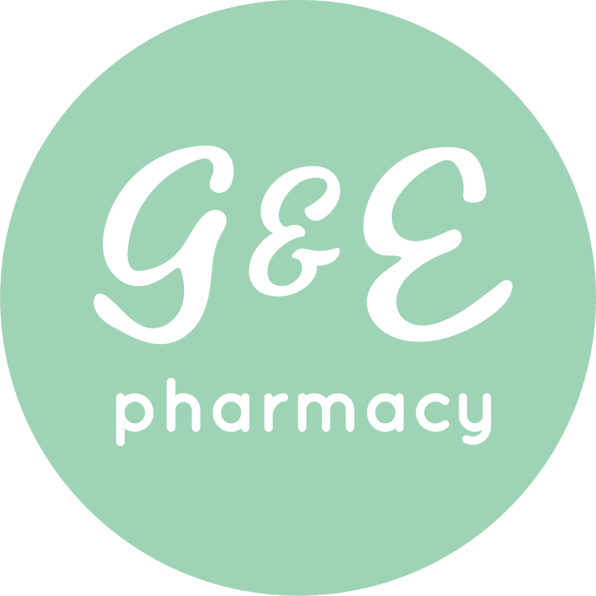 G & E Pharmacy color logo