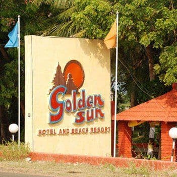 Golden Sun Beach Resort color logo