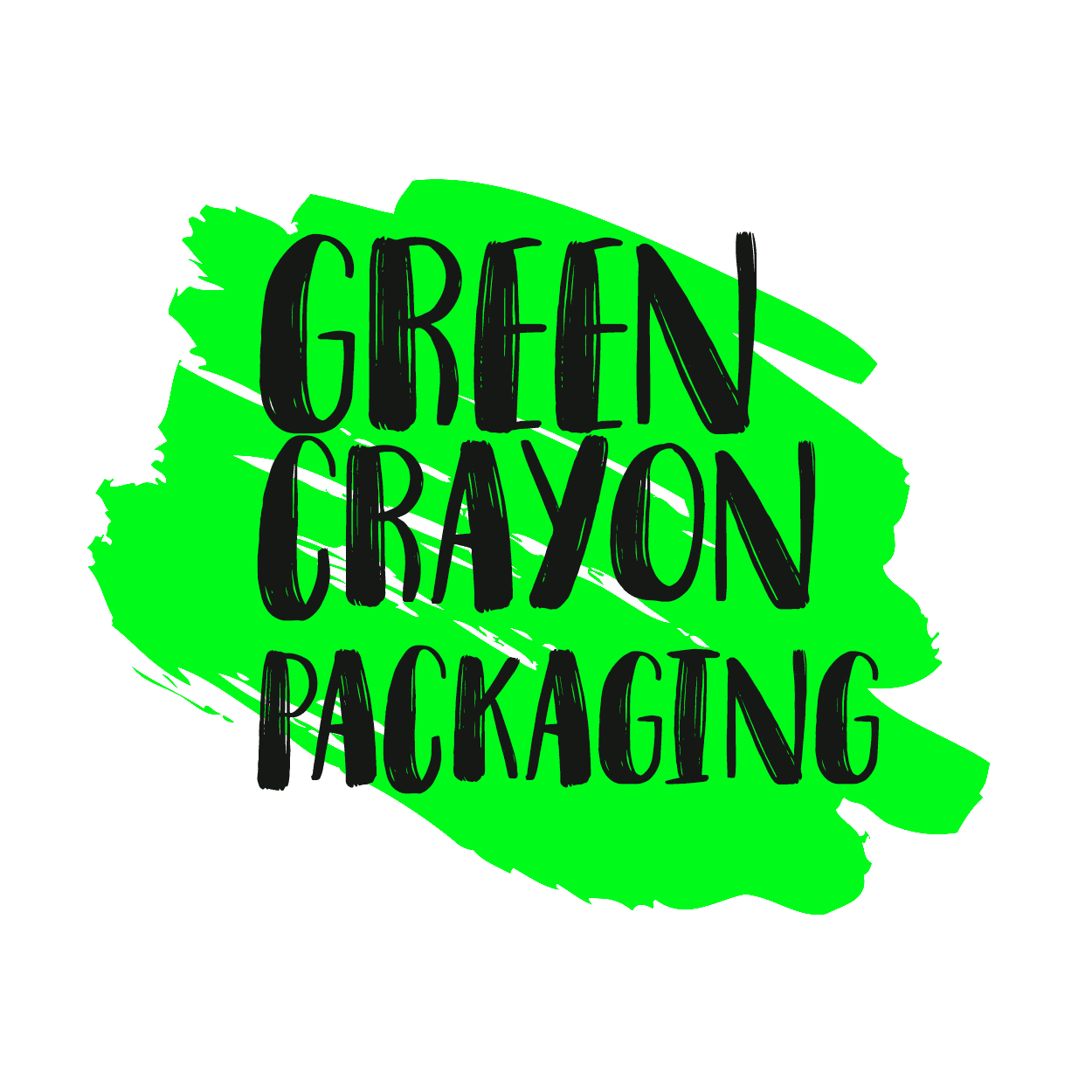 Green Crayon Packaging color logo