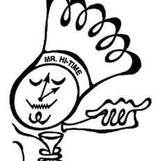 Mr. Hi-Time color logo