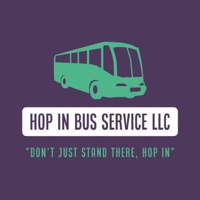 Hop In Bus Service LLC color logo