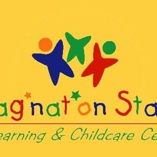 Imagination Station Child Care Center color logo