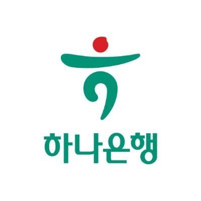 하나은행 color logo