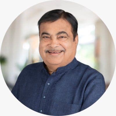 Nitin Gadkari color logo