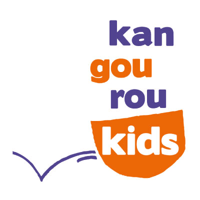Kangourou Kids color logo