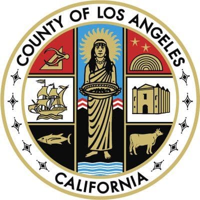 Los Angeles County color logo